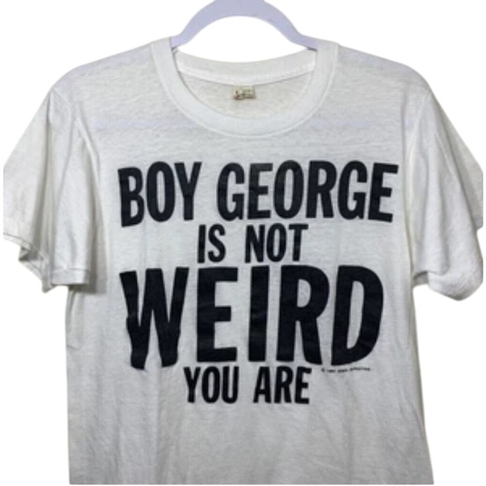 1984 sz L Boy George Culture Club promo shirt! Excellent